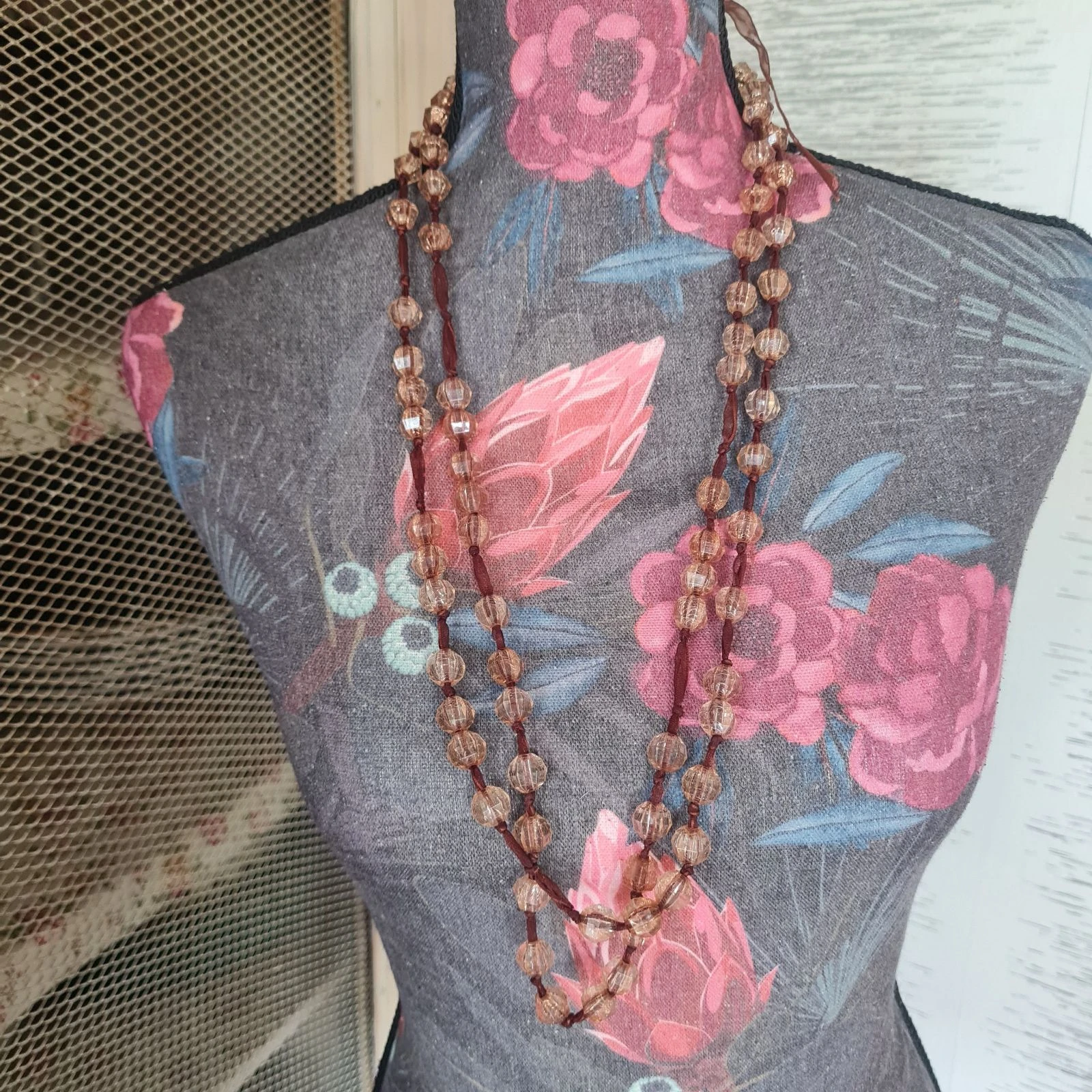 Beau collier de perles 